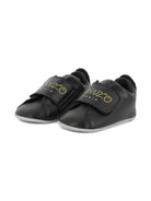 Scarpine primi passi per neonato Kenzo Kids nere con dettaglio coda K61854 095 KENZO KIDS 