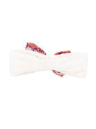 Fascia per capelli per neonata Missoni Kids bianca con stampa a zigzag MZ0034 Z3672 102MC MISSONI KIDS 