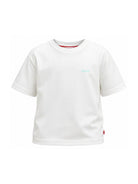 T-shirt per bambino Hugo Kids bianca con stampa grafica sul retro G01023 153 Hugo KIDS 