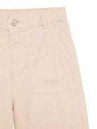 Shorts per bambino Missoni Kids beige con logo ricamato MY6Q09 G0072 130 MISSONI KIDS 