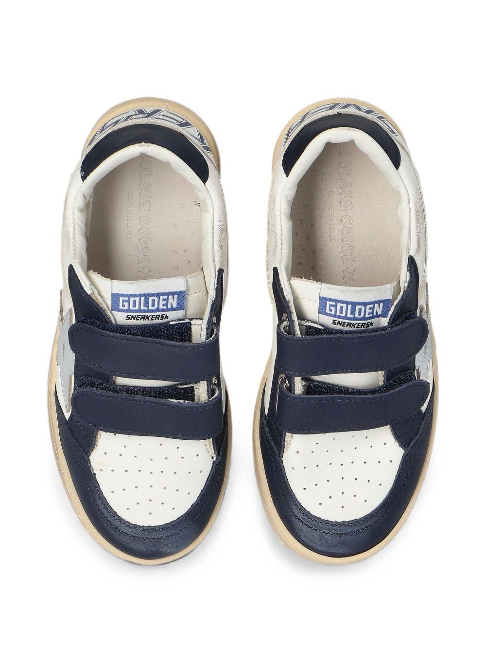 Sneakers per bambino Golden Goose Kids blu con dettagli a constrasto F00501F008656 12512 GOLDEN GOOSE KIDS 