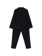 Completo per bambino Paolo Pecora Kids blu con revers a lancia PP4267 BLU PAOLO PECORA KIDS 