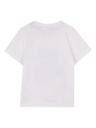 T-shirt per neonato Boss Kids bianca con stampa grafica sul davanti J52879 10P BOSS KIDS 