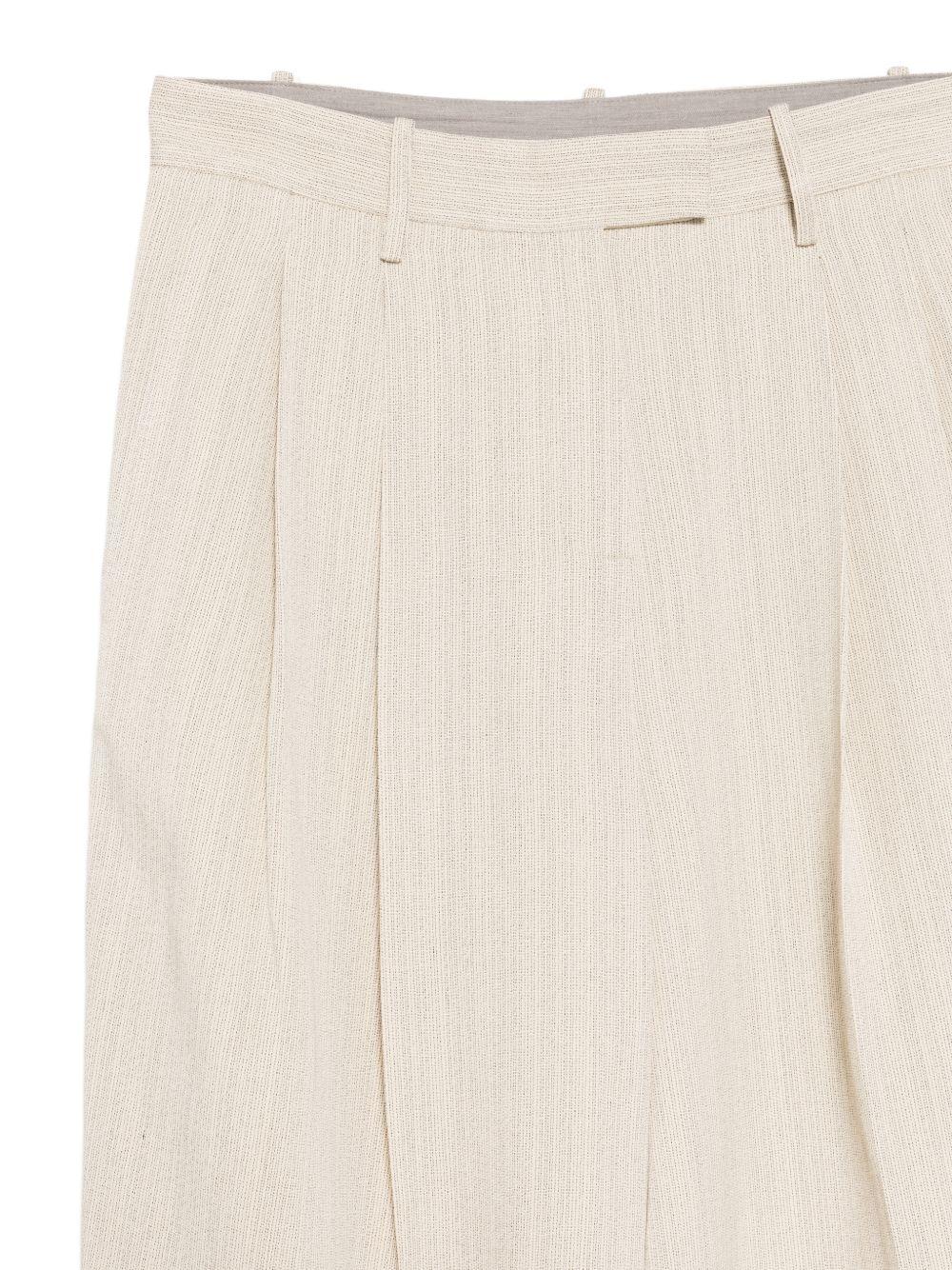Pantaloni per donna Alysi beige con orlo risvoltato 116114 P6057 BURRO ALYSI 