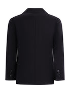 Blazer monopetto Emporio Armani Kids blu navy con revers classici 8N4G20 4N5IZ 0958 EMPORIO ARMANI KIDS 