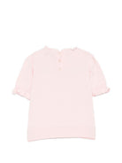 T-shirt per bambina Tartine & Chocolat rosa chiaro con scollo rotondo CC18022 32 TArtine & Chocolat KIDS 