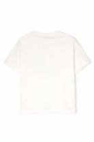 T-shirt per bambino Fendi Kids bianca con tasca sul davanti JUI150 7AJ F0TU9 FENDI KIDS 