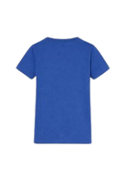 T-shirt per bambino Gucci Kids blu con logo sul davanti 547559XJHO5 4118 GUCCI KIDS 