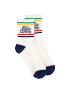 Calzini per bambini Bobo Choses Kids bianchi con logo ricamato B126AI043 199 BOBO CHOSES KIDS 