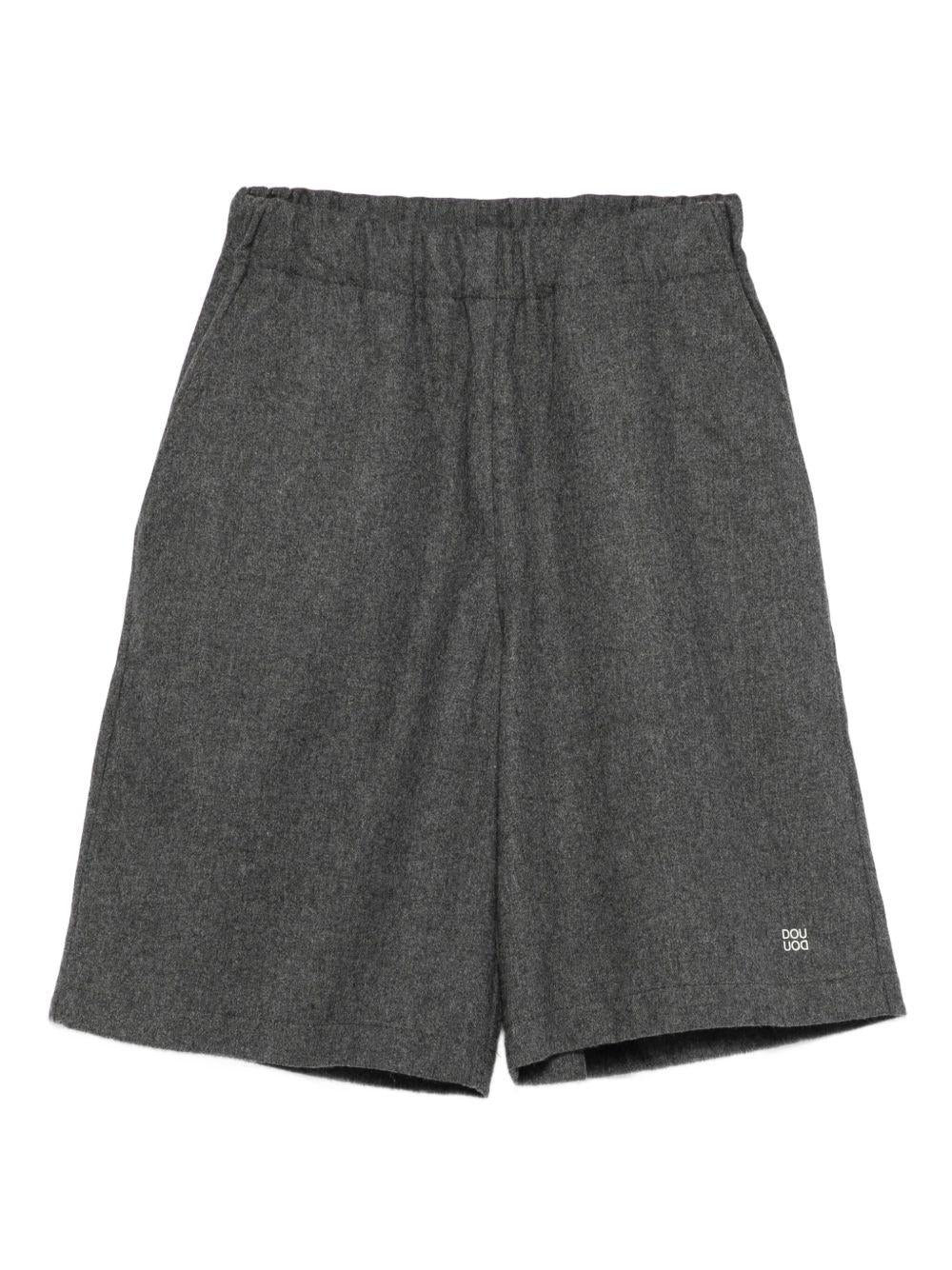 Pantaloni per bambina Douuod Kids grigi con orlo dritto DX6Q69 I0296 808 DOUUOD 