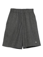 Pantaloni per bambina Douuod Kids grigi con orlo dritto DX6Q69 I0296 808 DOUUOD 