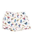 Costume da bagno per bambino MC2 Saint Barth Kids bianco avorio con patta stampata JEA0001 03748L MC2 ST. BARTH KIDS 