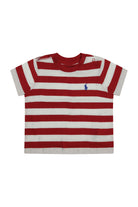 T-shirt per neonato Polo Ralph Lauren Kids multicolore con logo Polo Pony sul davanti 320A95726 001 Ralph Lauren kids 