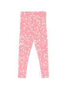Leggins per bambina Mini Rodini rosa con stampa stelle all-over 26230134 PINK MINI RODINI KIDS 