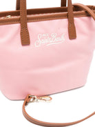 Borsa tote City mini MC2 Saint Barth rosa con mani in pelle CB0005 01820L MC2 ST. BARTH KIDS 