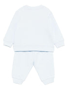 Set di maglia e pantaloni per neonata Polo Ralph Lauren Kids azzurri con stampa grafica Teddy 320P02078 001 Ralph Lauren kids 
