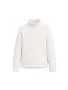 Maglione tote per bambina Emporio Armani Kids bianco crema con scollo alto EG000819 AF26099 U1009 EMPORIO ARMANI KIDS 