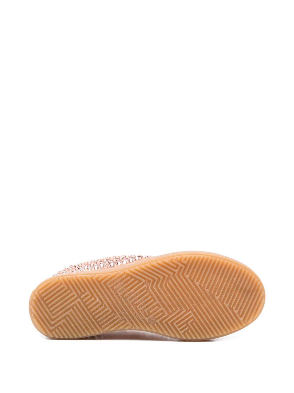 Sneakers per bambina Florens rosa chiaro con lacci impreziositi F1253 2/2 CIPRIA FLORENS KIDS 