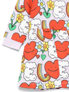 Abito per neonata Stella McCartney Kids lilla con stampa grafica TX1010 Z3194 522MC STELLA McCARTNEY KIDS 