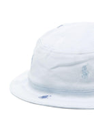 Cappello bucket per neonato Polo Ralph Lauren Kids Polo Pony azzurro con ricamo 320876974 002 Ralph Lauren kids 