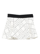 Gonna per neonata Elisabetta Franchi La Mia Bambina bianco con stampa monogramma EGGO0510GA023 D577 ElISABETTA FRANCHI 