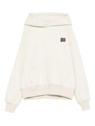 Felpa per bambini MSGM Kids bianca con stampa del logo F5MSJUHS052 MS041 MSGM KIDS 