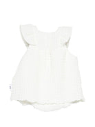 Abito per neonata Douuod Kids bianco con dettagli arricciati DYA012 U0267 100 DOUUOD KIDS 