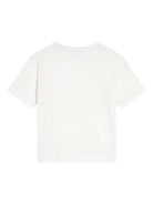 T-shirt per bambino Dolce & Gabbana Kids bianca con stampa grafica L4JTHV G7PGQ W0111 DOLCE & GABBANA KIDS 