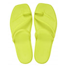 Infradito Miami per donna Crocs gialle con dettaglio ad incrocio 209862 CIT CROCS 