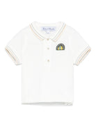 Polo per neonato Tartine Et Chocolat bianco con ricamo CA11101 72 TArtine & Chocolat KIDS 