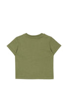 T-shirt per neonati Moschino Kids verde con motivo Teddy Bear MXM047LAA02 30037 MOSCHINO KIDS 