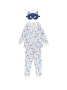 Pigiama per bambina Petit Bateau multicolore con stampa floreale all-over A0F1D 01 PETIT BATEAU KIDS 