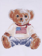T-shirt per neonati Polo Ralph Lauren Kids bianca con stampa Polo Bear 320844731 001 Ralph Lauren kids 