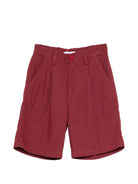 Bermuda per bambino Paolo Pecora Kids rosso con pieghe PP4382 CHERRY PAOLO PECORA KIDS 