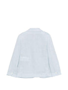 Blazer per bambino Fay Kids azzurro con revers classici FY2Q34 I0318 607 FAY KIDS 