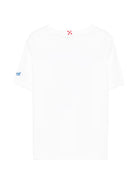 T-shirt per bambino MC2 Saint barth Kids bianca con stampa maialino DNV0001 01962L MC2 ST. BARTH KIDS 