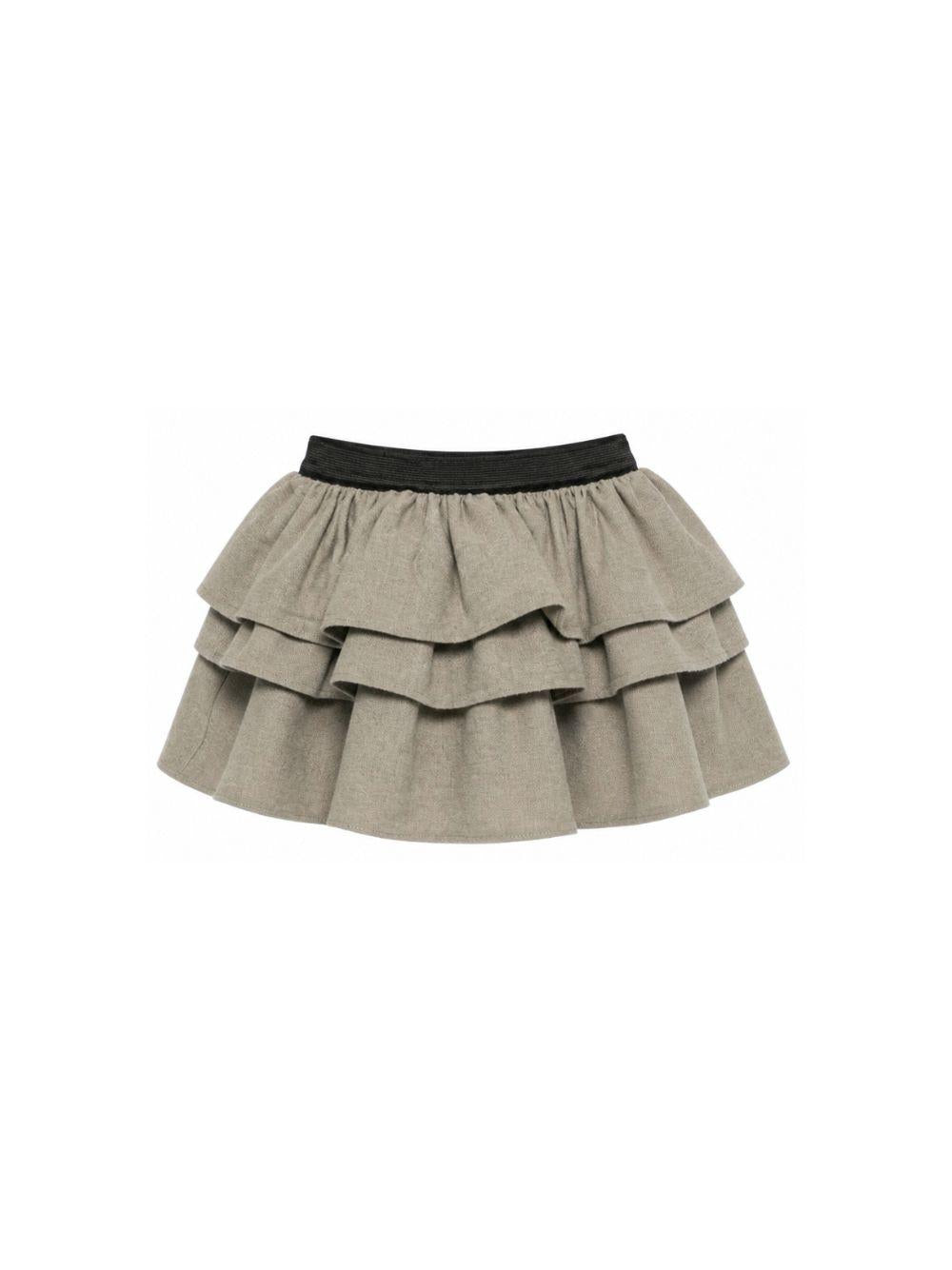 Gonna per bambina Douuod Kids grigia con dettaglio con volant DZ7B81 I0337 903 DOUUOD KIDS 
