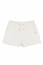 Shorts per bambina Chloé Kids bianco con coulisse C20846 117 CHLOE' KIDS 