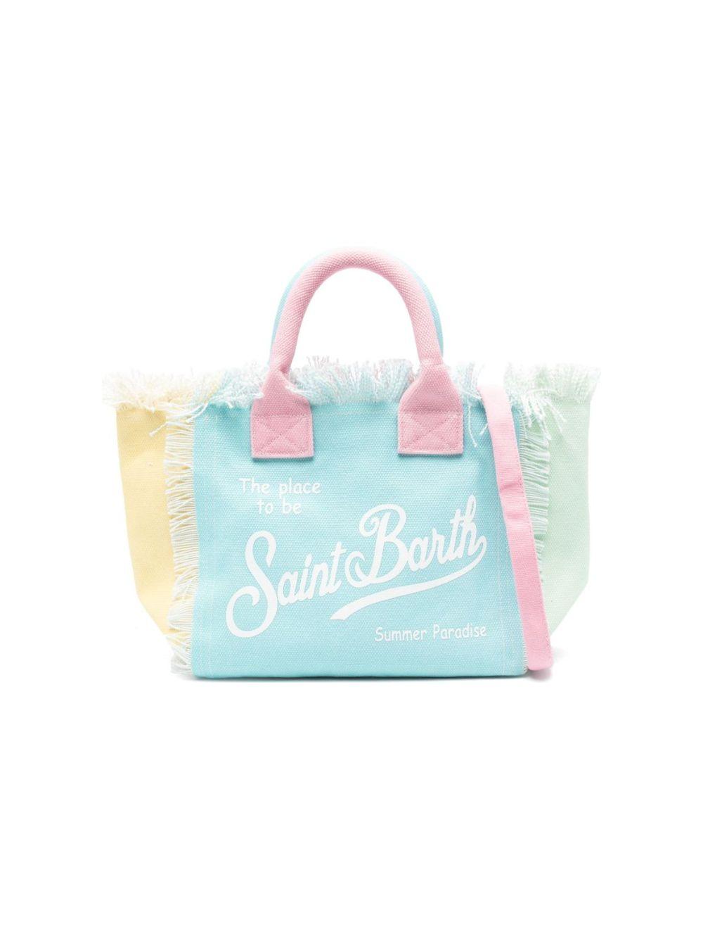 Borsa tote Colette MC2 Saint Barth multicolore con stampa logo COL0001 02575L MC2 ST. BARTH KIDS 