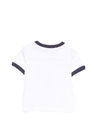 T-shirt per neonato Tartine Et Chocolat bianca con stampa grafica sul davanti CC10021 04 TArtine & Chocolat KIDS 