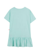Abito per bambina Billieblush azzurro con stampa grafica sul davanti U21834 76G BILLIEBLUSH KIDS 