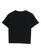 T-shirt per bambino Emporio Armani Kids blu con dettaglio logo EB001318 AF21808 UB118 EMPORIO ARMANI KIDS 