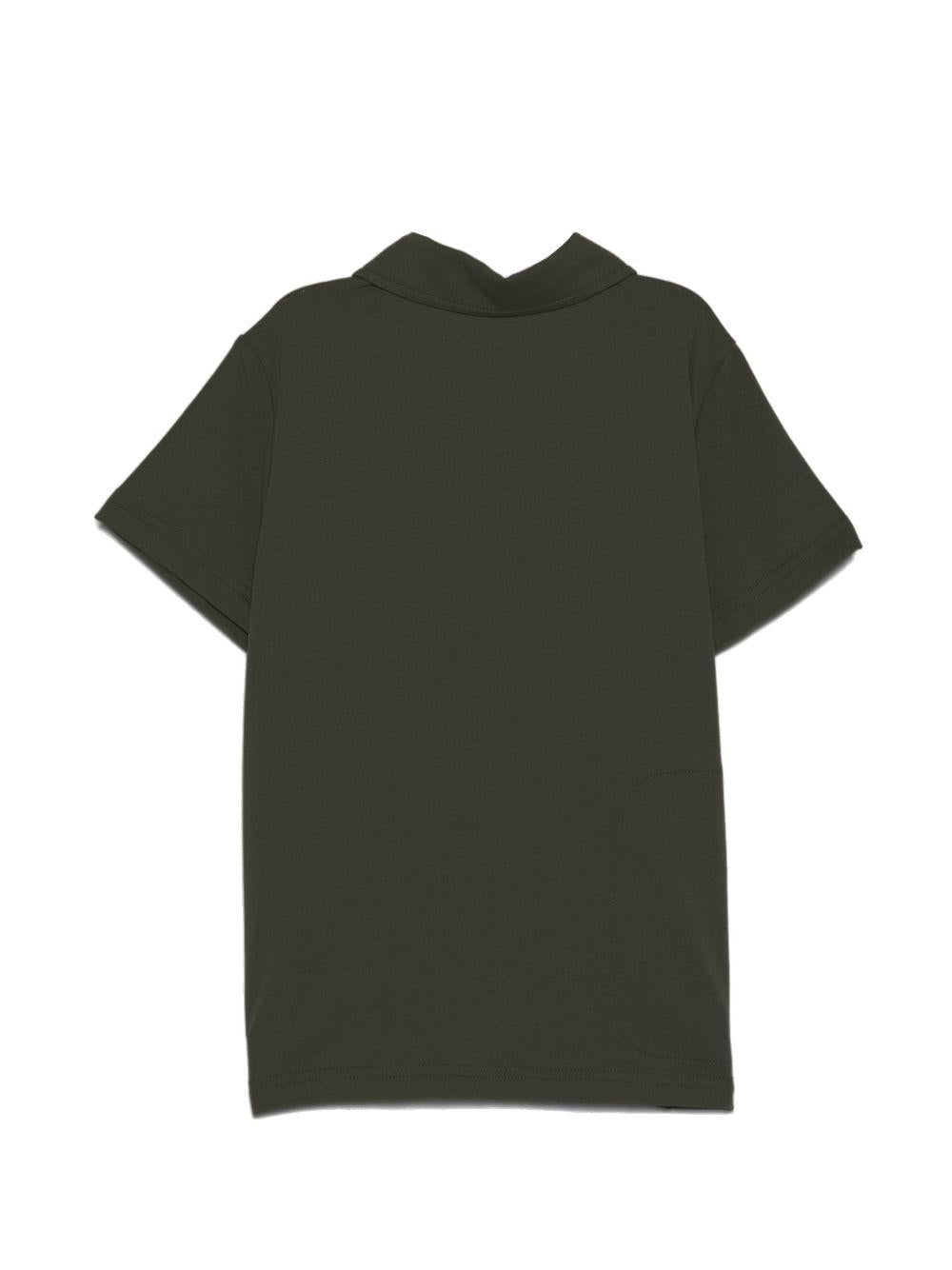 Polo per bambino K Way Kids verde con toppa con logo K7134LW V15 K-WAY KIDS 