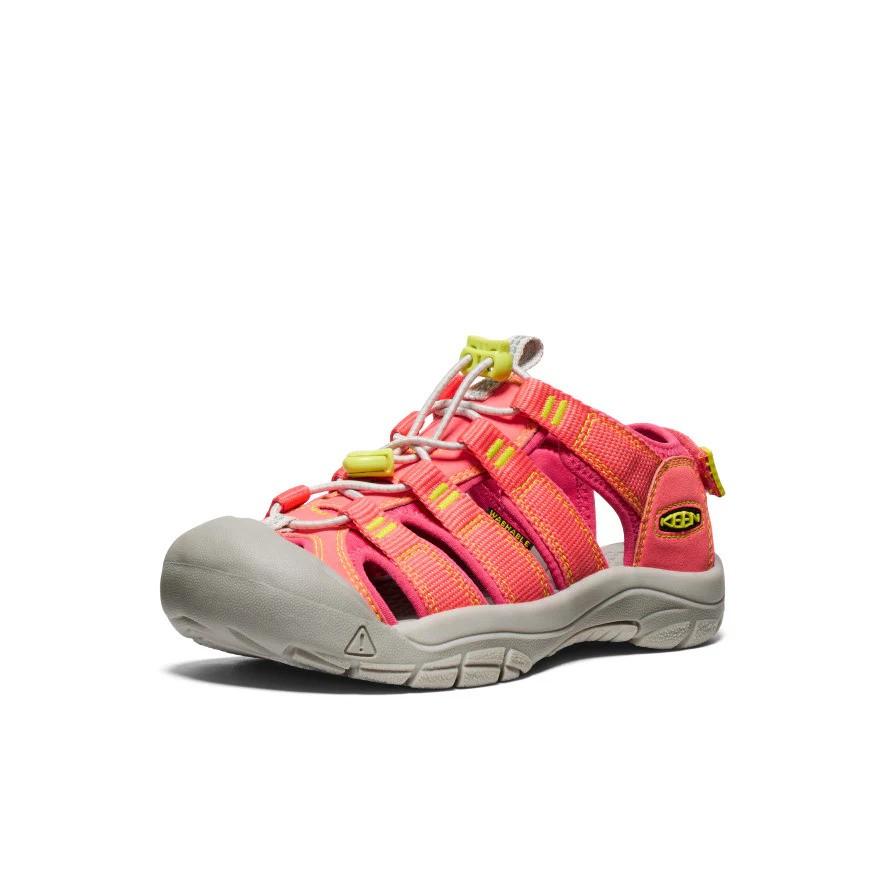 Sandali per bambino KEEN FOOTWEAR Newport Neo arancione con logo laterale goffrato 1030190 DUBARRY KEEN 