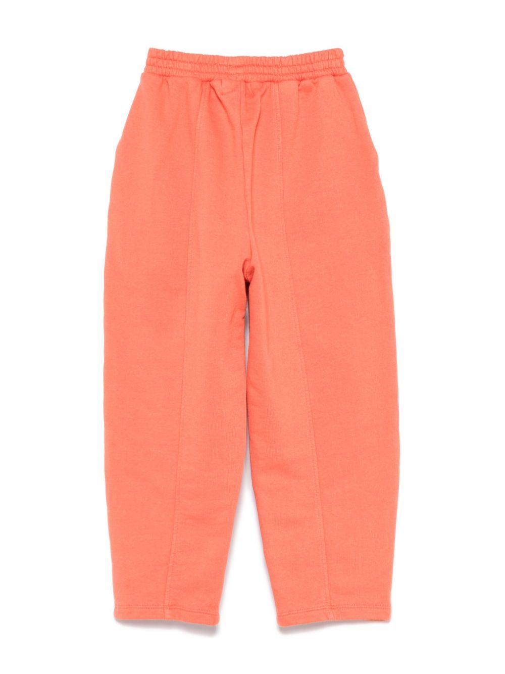Pantaloni sportivi per bambina Bobo Choses Smiling arancione con vita elasticizzata B125AC078 611 BOBO CHOSES KIDS 