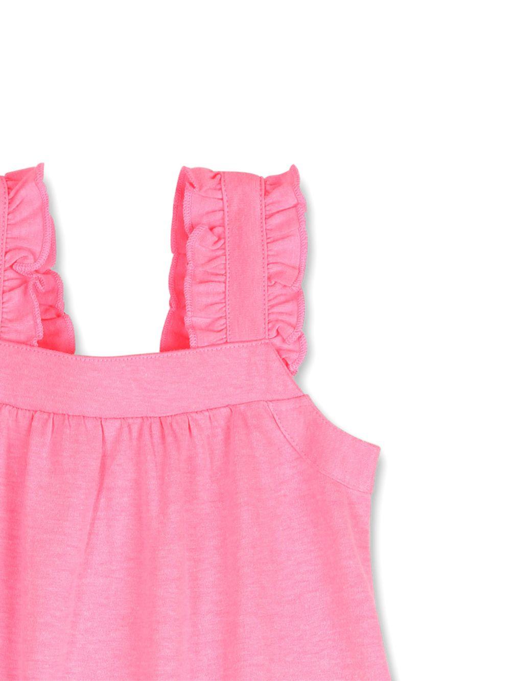 Abito per neonata Billieblush rosa con applicazione floreale U21788 499 BILLIEBLUSH KIDS 