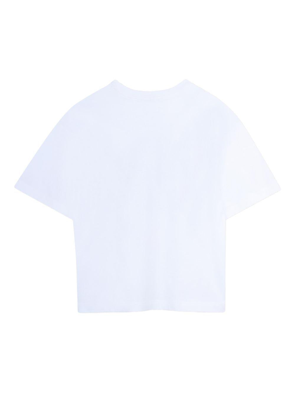 T-shirt per bambino The Marc Jacobs Kids bianca con stampa grafica W60764 U31 THE MARC JACOBS KIDS 