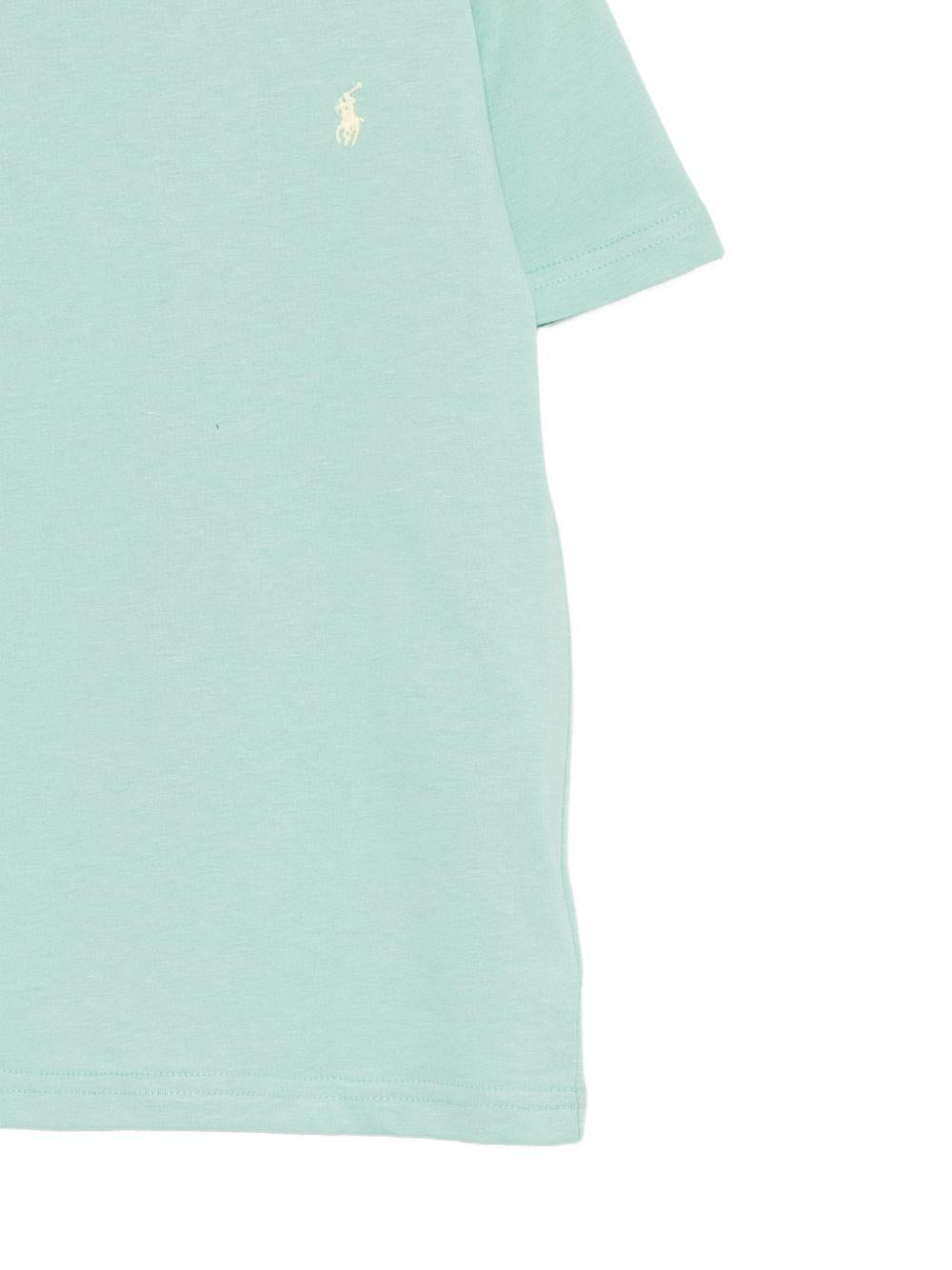 T-shirt per bambino Kids verde con motivo Polo Pony 322832904 514 Ralph Lauren kids 