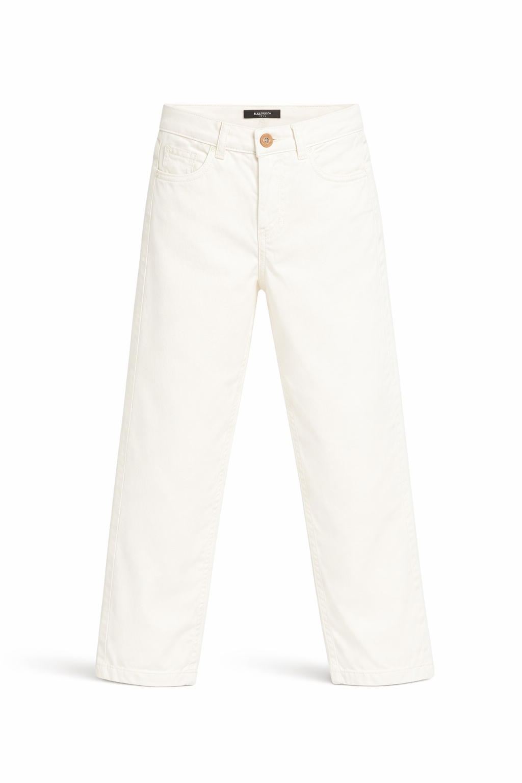 Jeans da bambino Balmain Kids bianco con decorazione BY6V0T Z3702 102 BALMAIN KIDS 