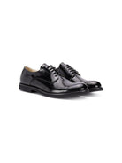 Scarpe eleganti per bambino Andrea Montelpare nero con chiusura con lacci MT19802 NERO MONTELPARE TRADITION KIDS 